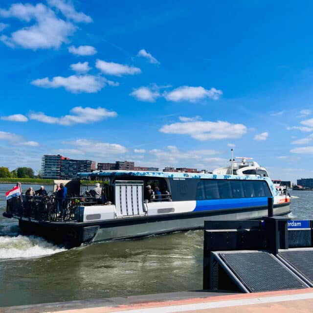 Waterbus OV vervoer bereikbaarheid Merwekade Dordrecht (2)
