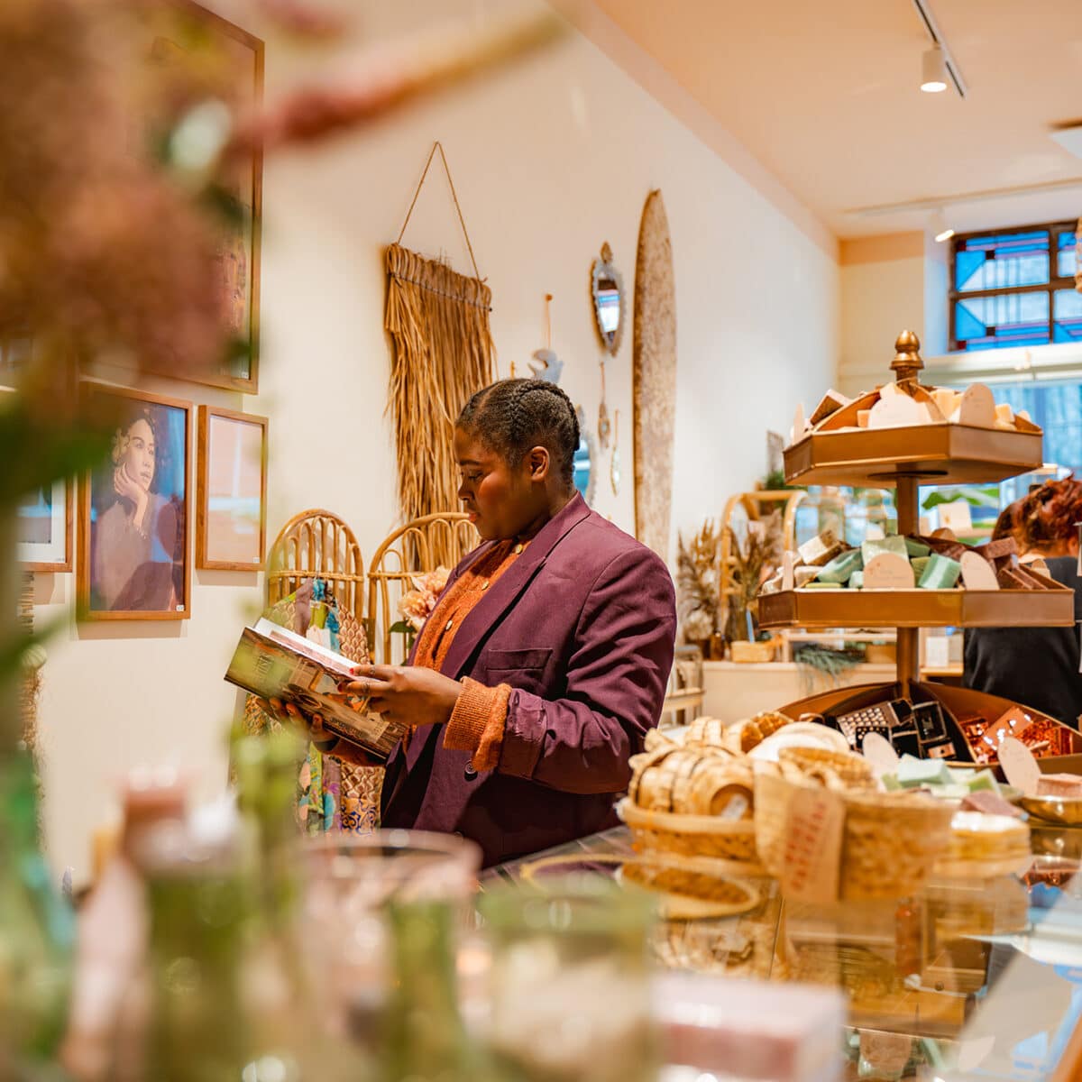 Winkelen Bluebirds in the Backyard interieur binnenstad Dordrecht herfst