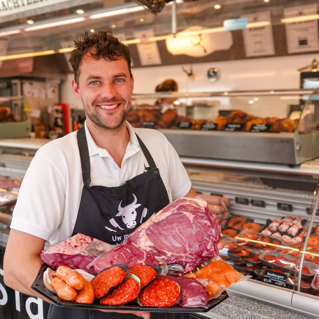Weekmarkt Marktsalgerij Bakker winkelen delicatessen centrum Dordrecht