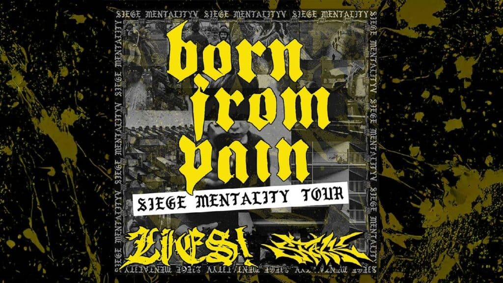 Afbeelding Born From Pain + LIES! + STALK